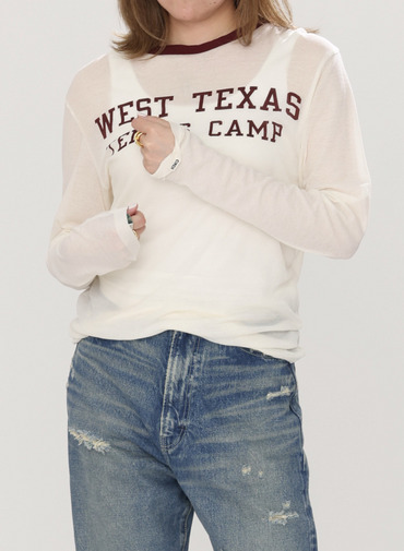 シアーロングTシャツ 詳細画像 White 14