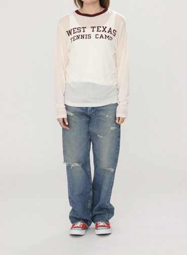 シアーロングTシャツ 詳細画像 White 9