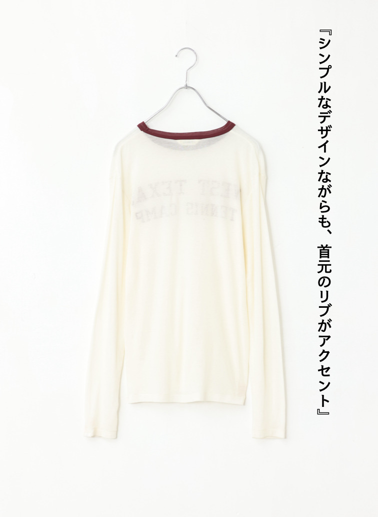 シアーロングTシャツ 詳細画像 White 7
