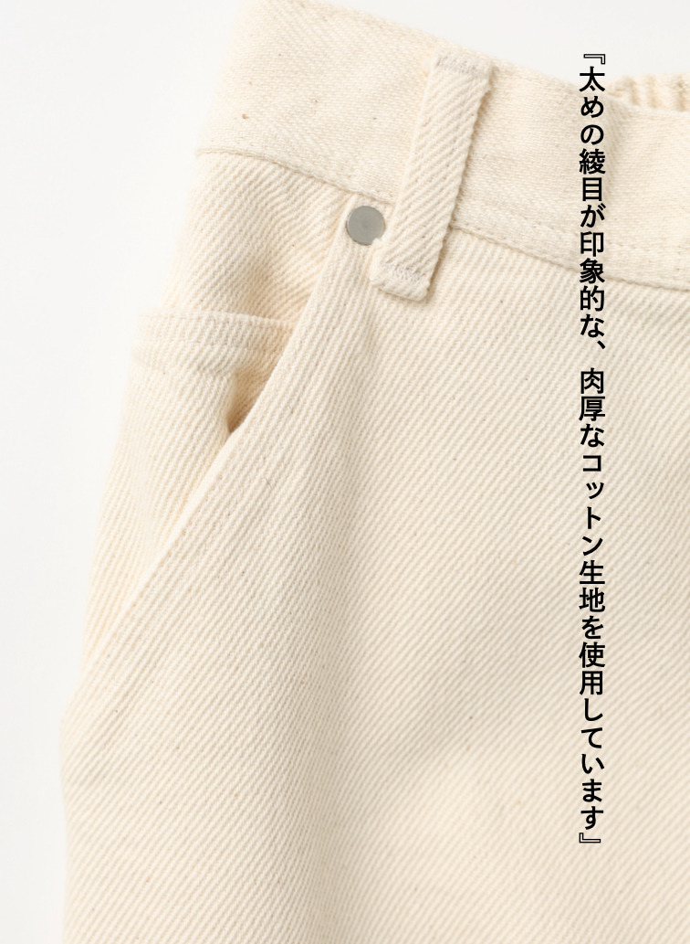 スケータージーンズ 詳細画像 Ivory 4