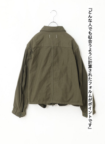 ミリタリージャケット 詳細画像 Khaki 2