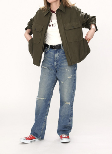 ミリタリージャケット 詳細画像 Khaki 8