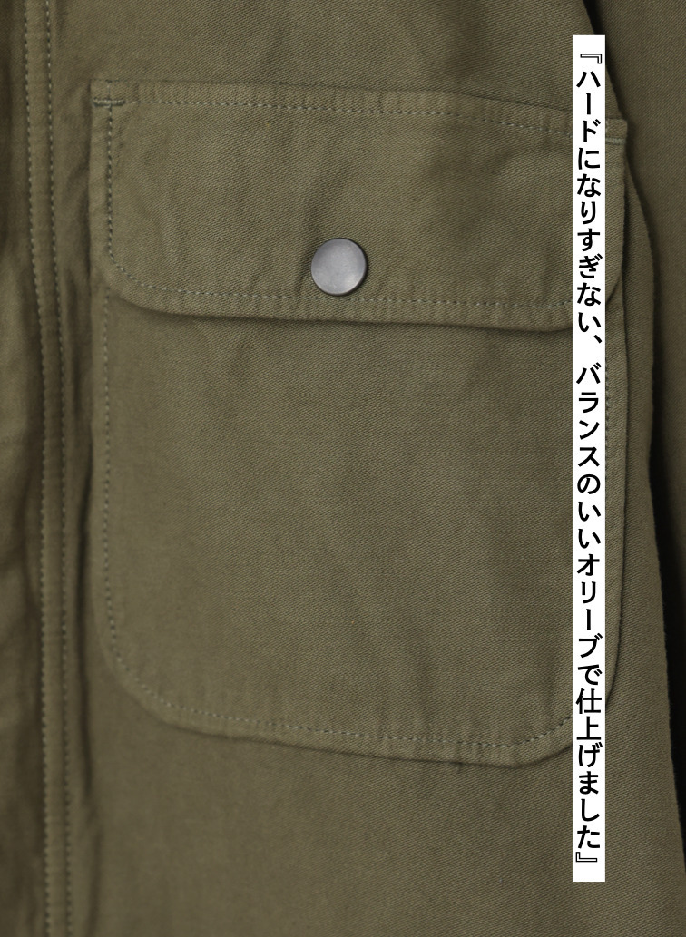 ミリタリージャケット 詳細画像 Khaki 3