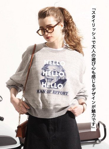 スウェット &ldquo;UNCLE SWEAT&rdquo; 詳細画像 Gray 2