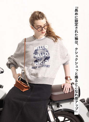 スウェット &ldquo;UNCLE SWEAT&rdquo; 詳細画像 Gray 3