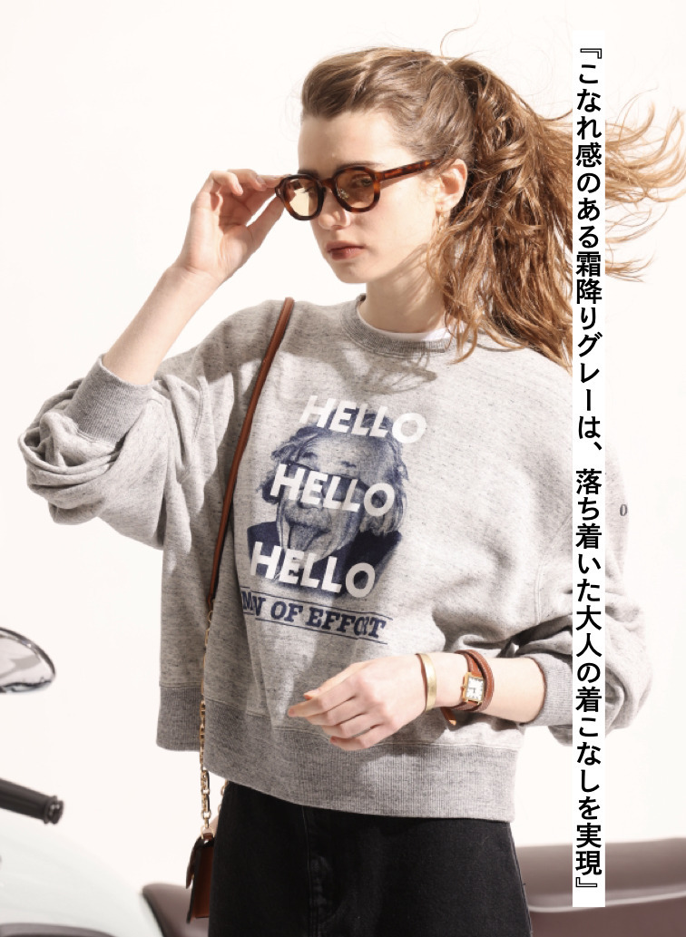 スウェット &ldquo;UNCLE SWEAT&rdquo; 詳細画像 Gray 4