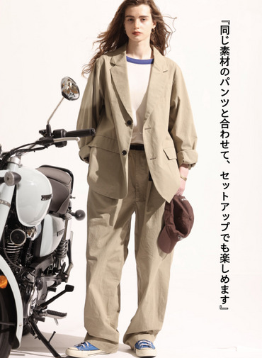 コットンファインジャケット 詳細画像 Beige 4