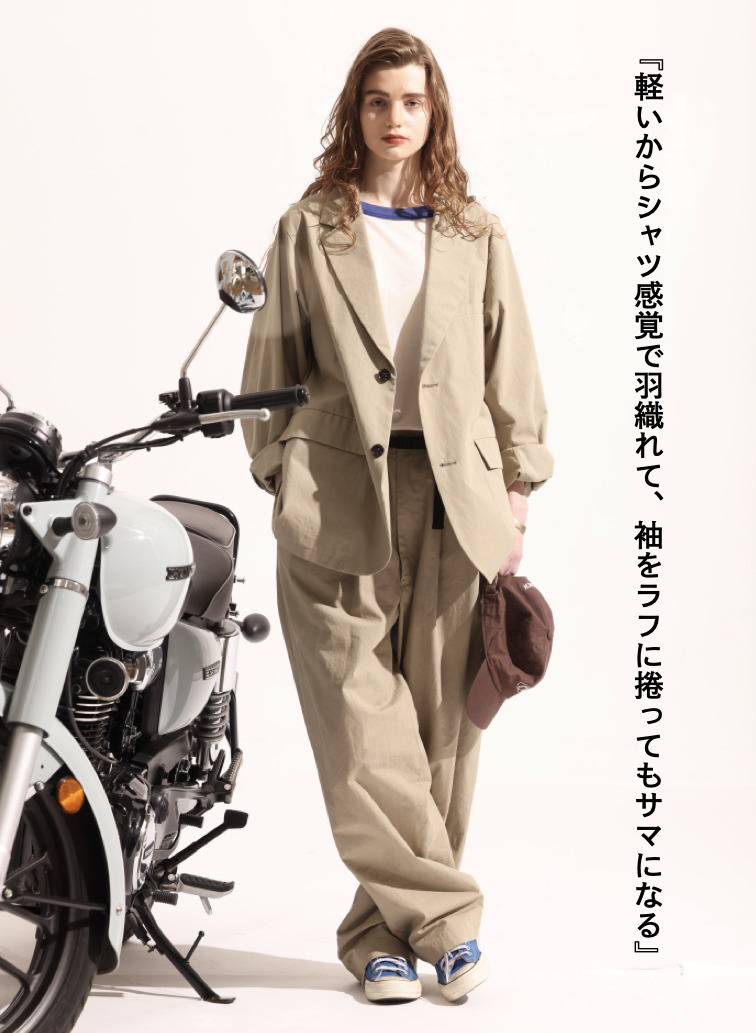 コットンファインジャケット 詳細画像 Beige 2