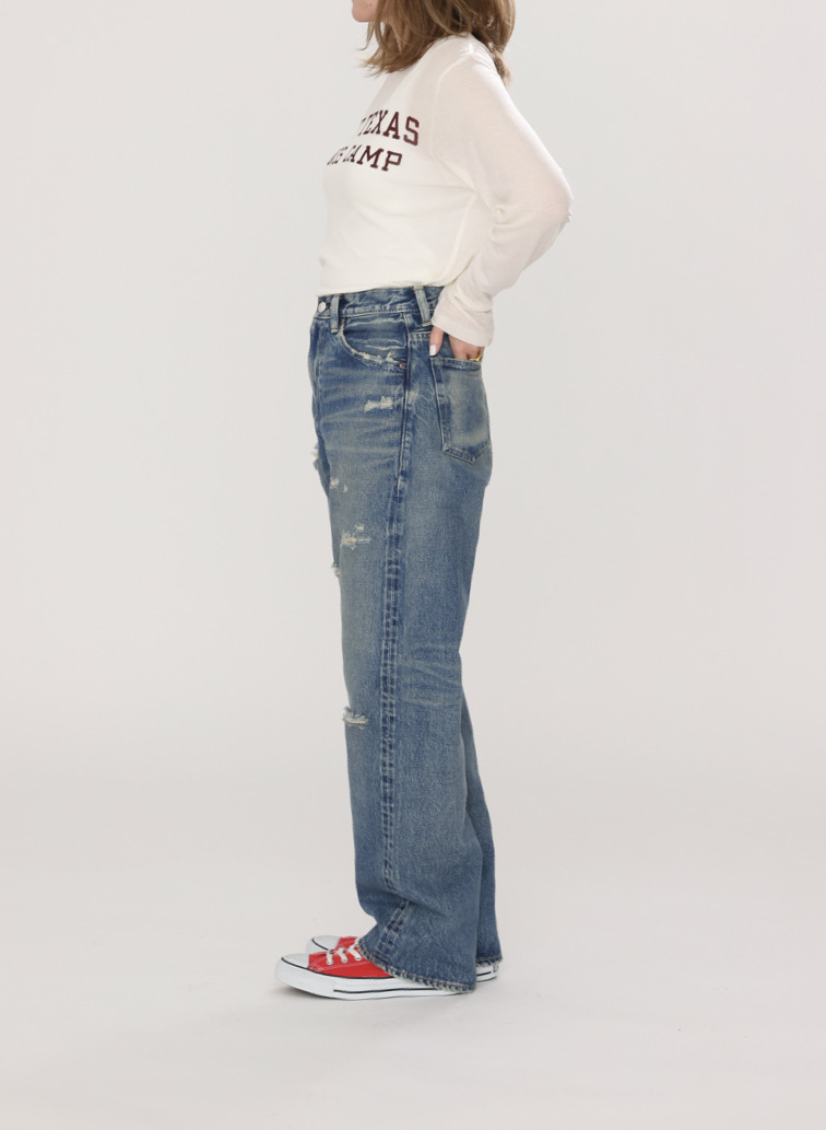 Oblada 1938 クラッシュデニム 詳細画像 Blue 11