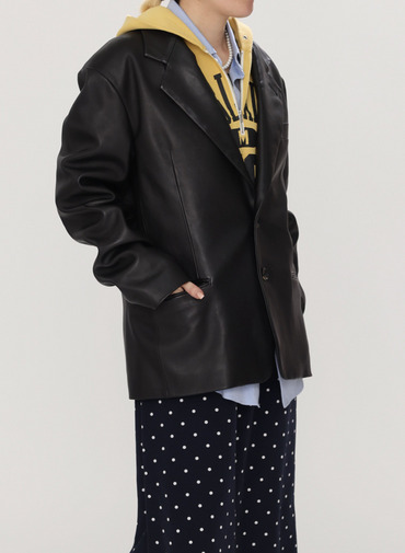 ディレクターズ レザージャケット 詳細画像 Black 14