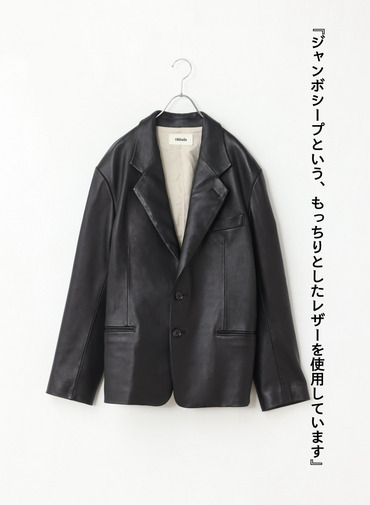 ディレクターズ レザージャケット 詳細画像 Black 7