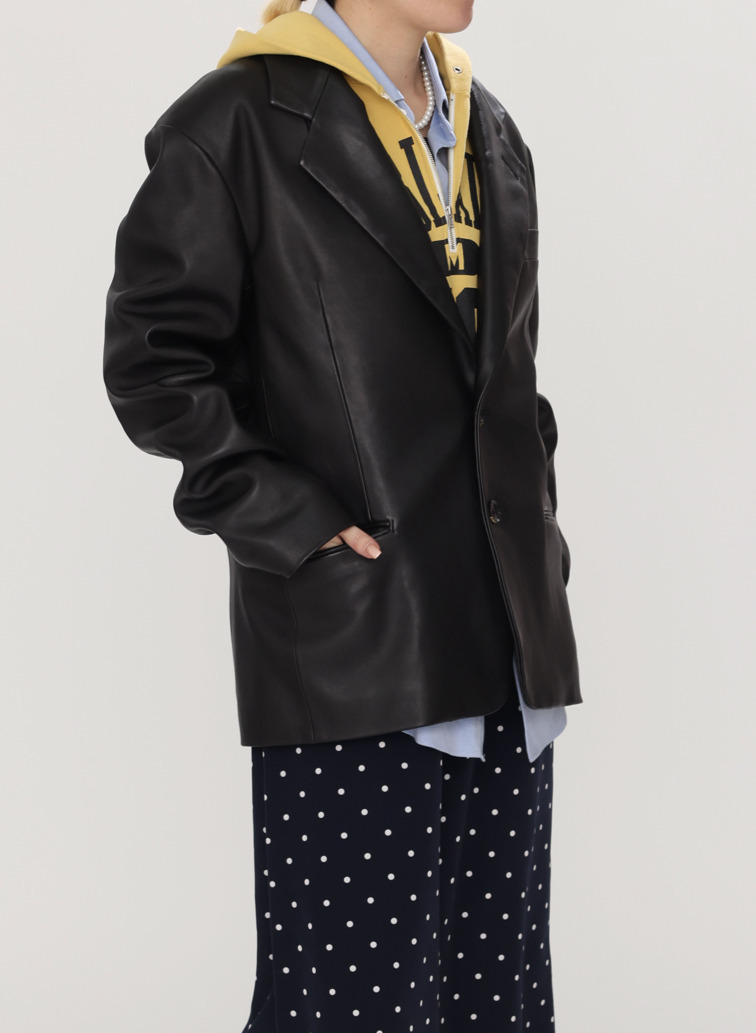 ディレクターズ レザージャケット 詳細画像 Black 14