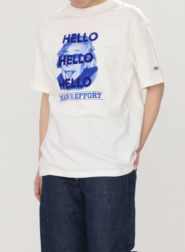 &ldquo;HELLO&rdquo; Tシャツ 詳細画像 White 12
