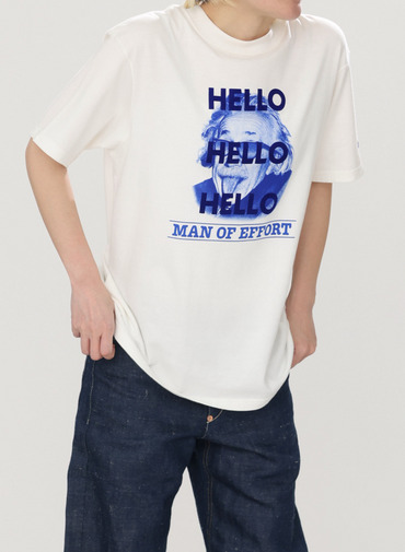 &ldquo;HELLO&rdquo; Tシャツ 詳細画像 White 13