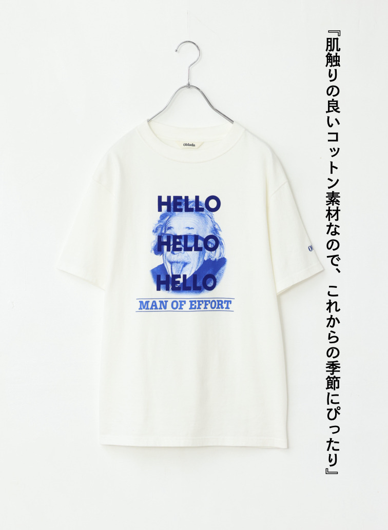 &ldquo;HELLO&rdquo; Tシャツ 詳細画像 White 6