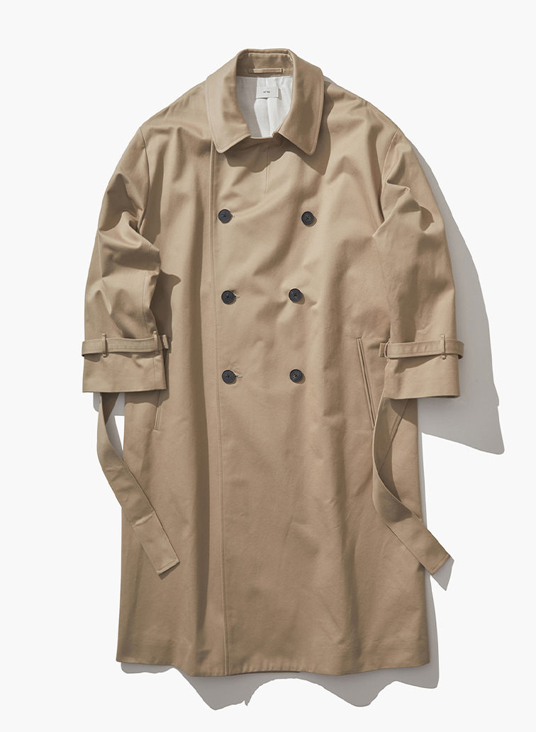 WEST POINT OVERSIZED TRENCH COAT 詳細画像 Beige 1