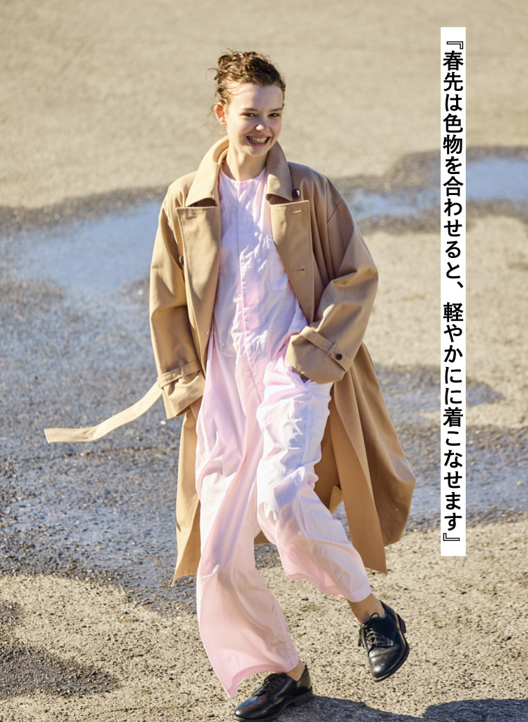 WEST POINT OVERSIZED TRENCH COAT 詳細画像 Beige 4