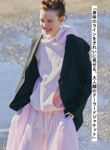 ATON テーラードジャケット 詳細画像 Black 1