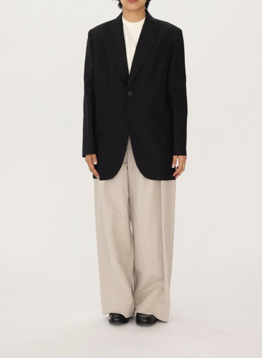 ATON テーラードジャケット 詳細画像 Black 10