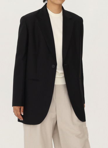 ATON テーラードジャケット 詳細画像 Black 7