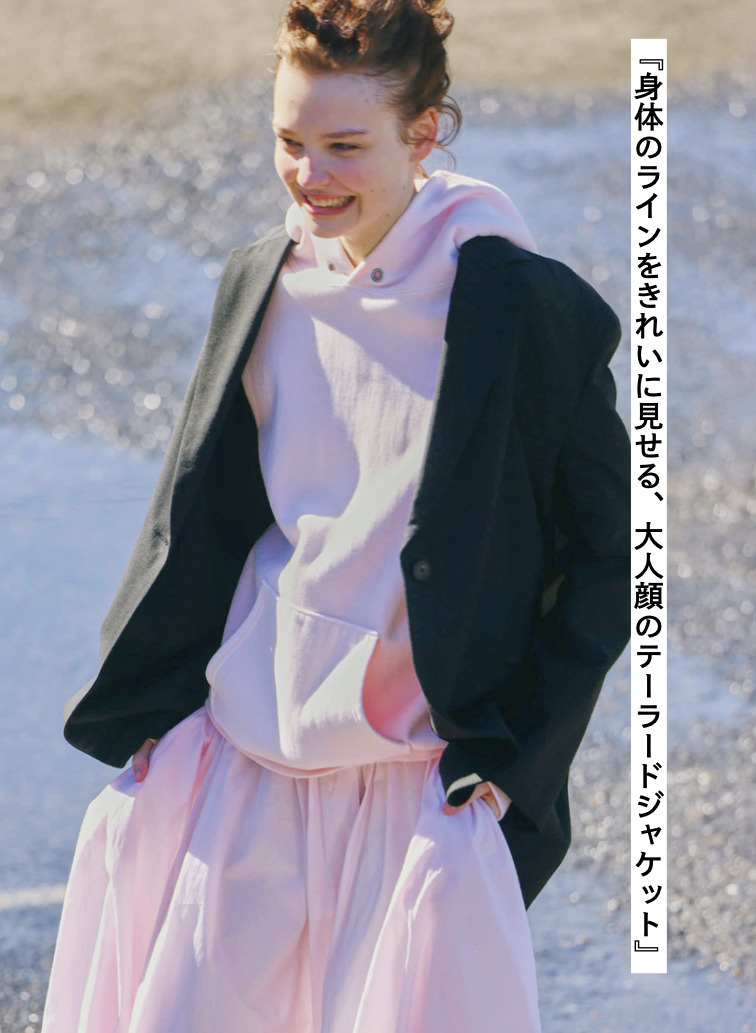 ATON テーラードジャケット 詳細画像 Black 1