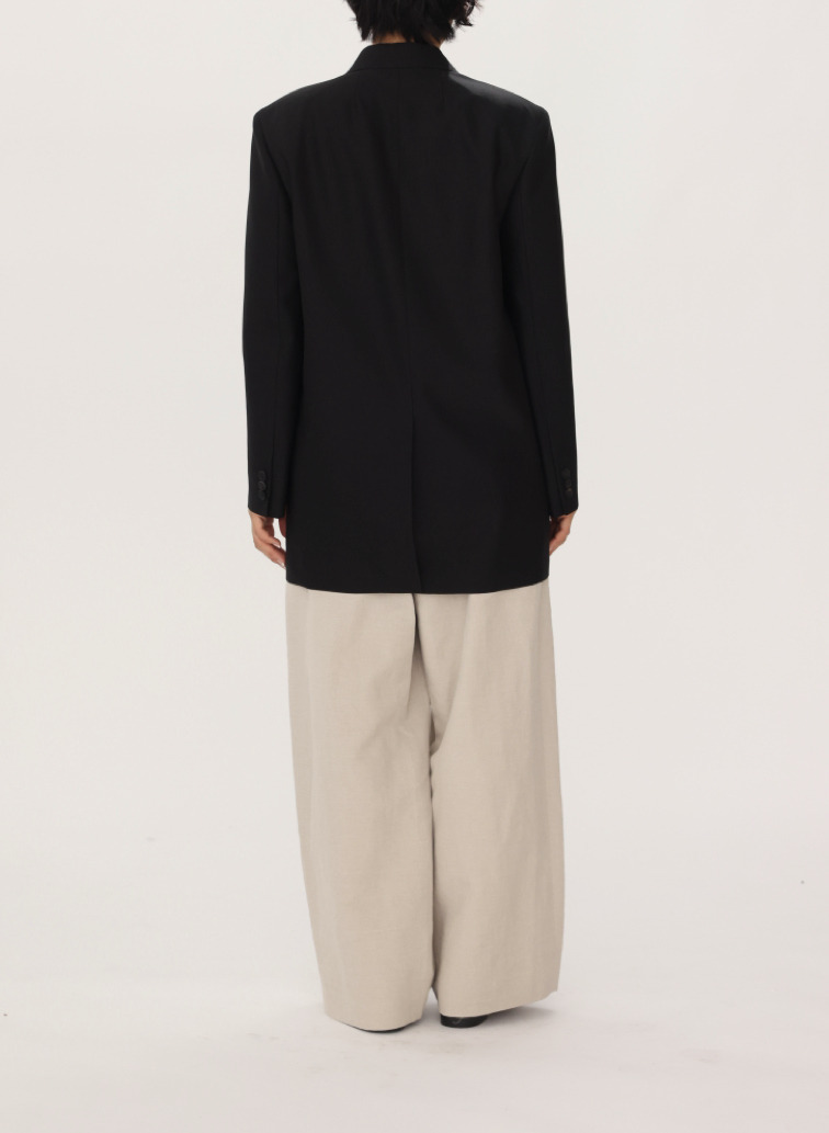 ATON テーラードジャケット 詳細画像 Black 12