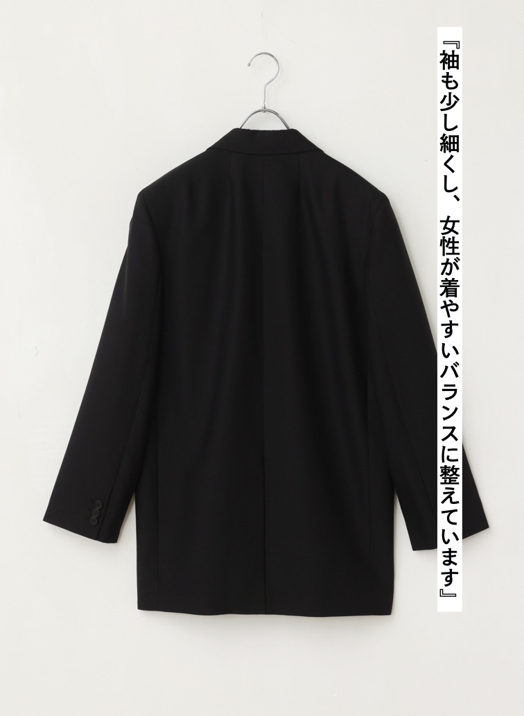 ATON テーラードジャケット 詳細画像 Black 5