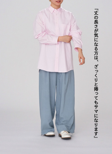 WASHER OXFORD STANDARD SHIRT 詳細画像 Pink 5