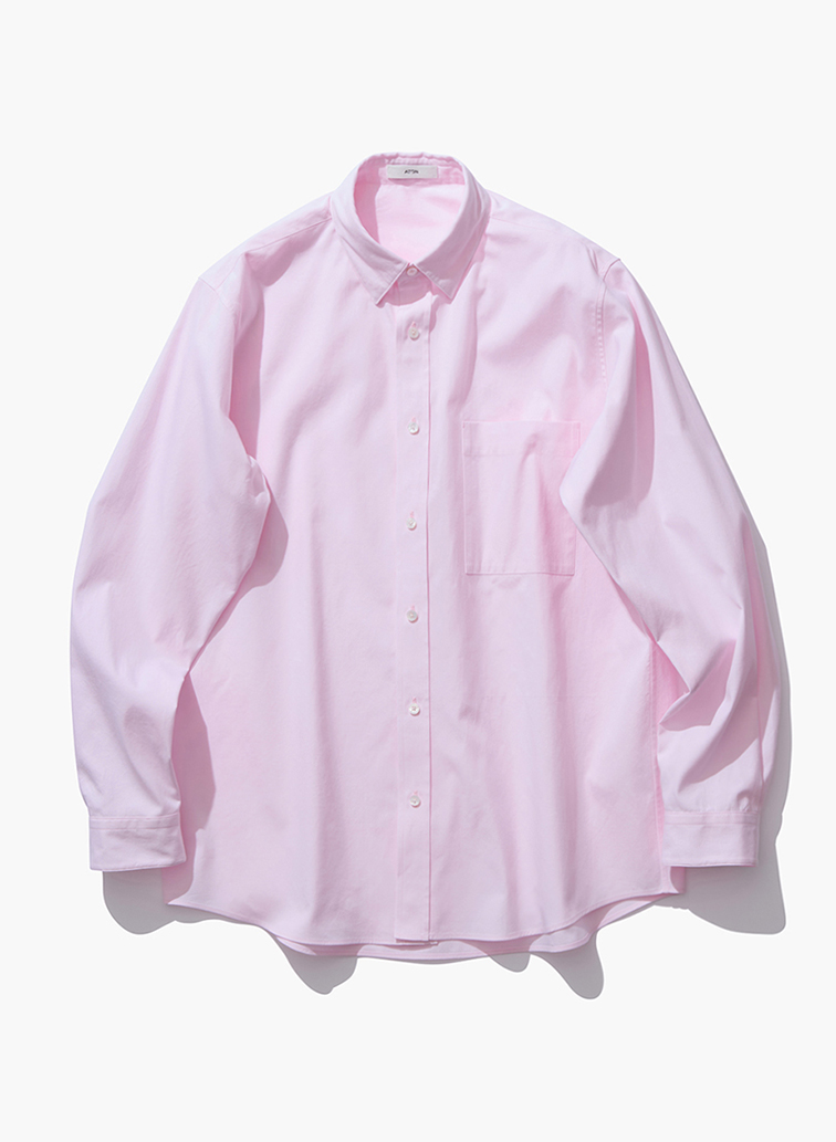 WASHER OXFORD STANDARD SHIRT 詳細画像 Pink 1