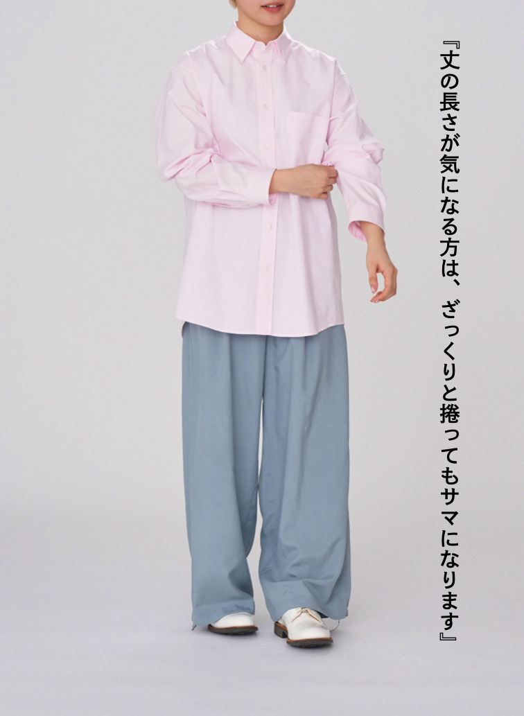 WASHER OXFORD STANDARD SHIRT 詳細画像 Pink 5