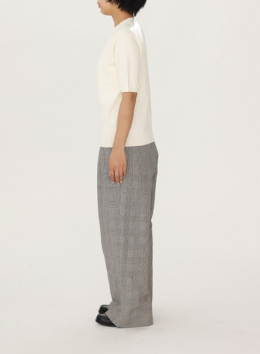 ATON クルーネックニット 詳細画像 Off White 6