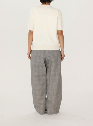 ATON クルーネックニット 詳細画像 Off White 7