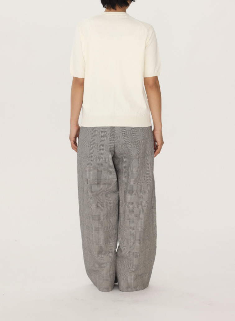 ATON クルーネックニット 詳細画像 Off White 7