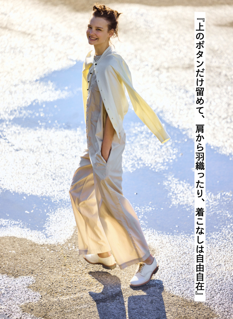 FINE COMPACT COTTON CREWNECK CARDIGAN 詳細画像 Off White 2