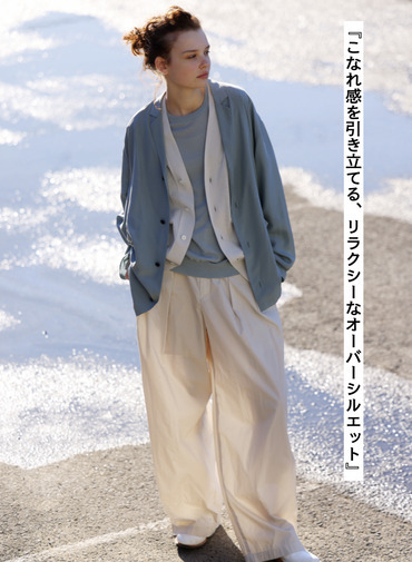 ATON シルクスウェードシャツジャケット 詳細画像 Saxe Blue 2