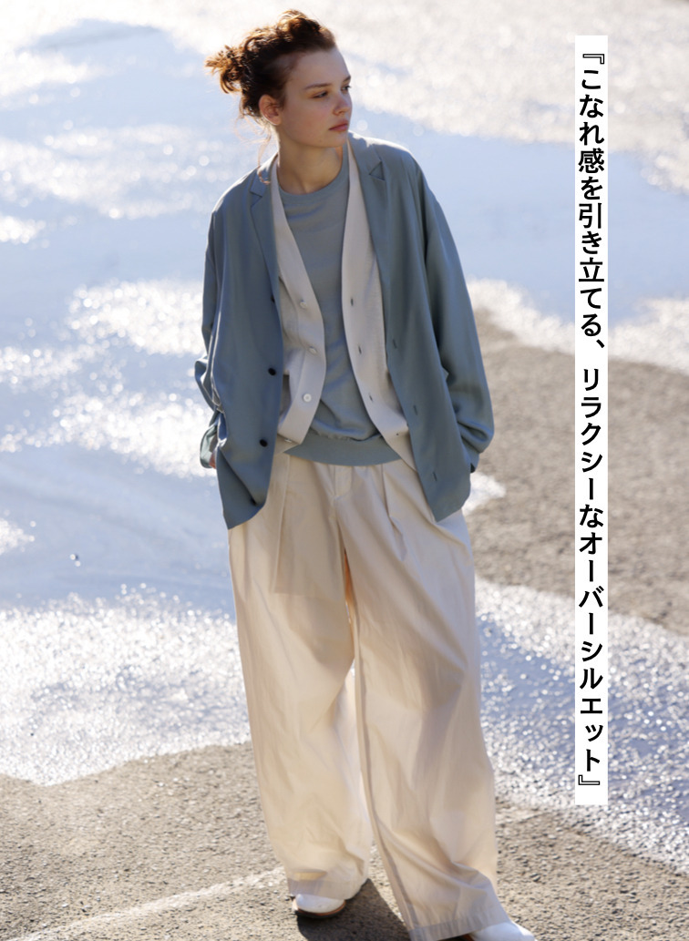 ATON シルクスウェードシャツジャケット 詳細画像 Saxe Blue 2