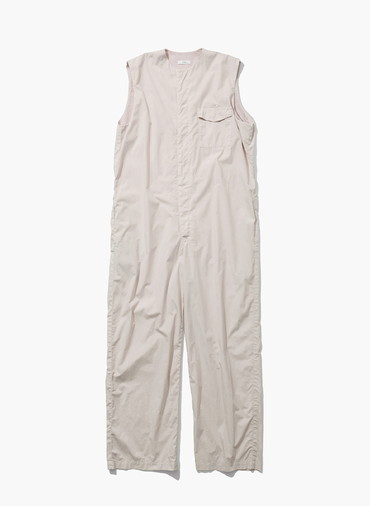 【3月入荷】NATURAL DYED COTTON LAWN JUMP SUIT 詳細画像 Beige 1