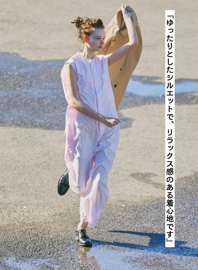 ATON ジャンプスーツ 詳細画像 Pink 2