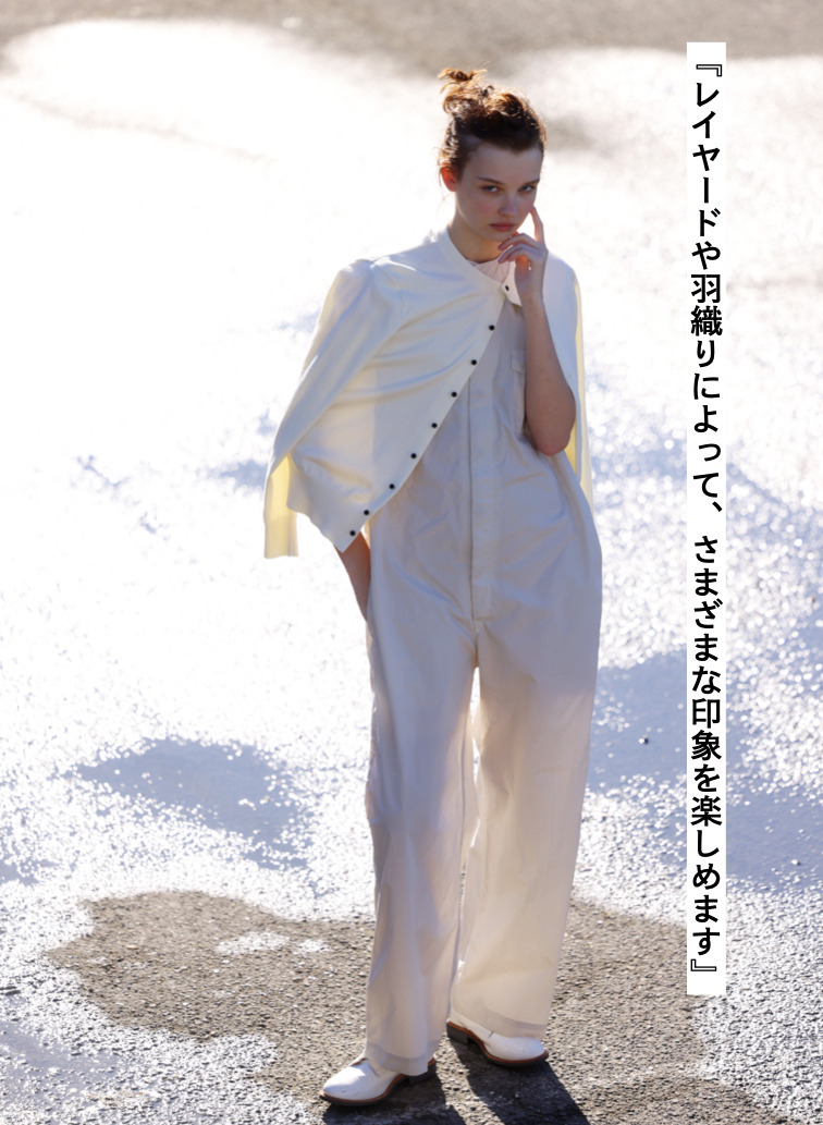 ATON ジャンプスーツ 詳細画像 Beige 2