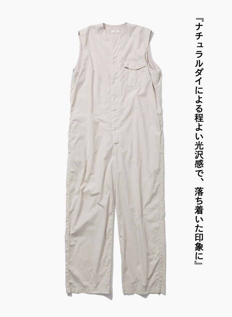 ATON ジャンプスーツ 詳細画像 Beige 4