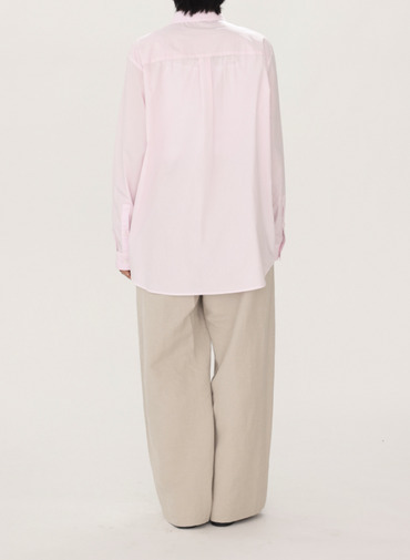 ATON スタンダードシャツ 詳細画像 Pink 8