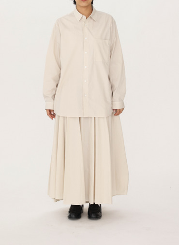 ATON スタンダードシャツ 詳細画像 Beige 4