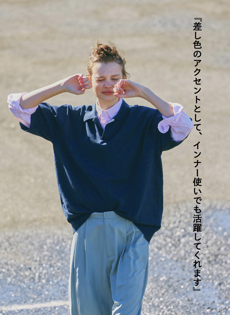 ATON スタンダードシャツ 詳細画像 Pink 5