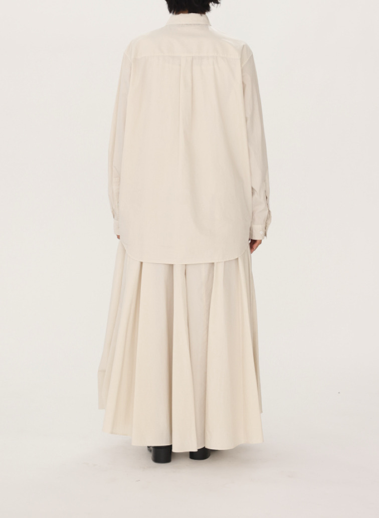 ATON スタンダードシャツ 詳細画像 Beige 6