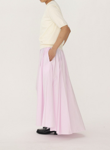 ATON ギャザースカート 詳細画像 Pink 8