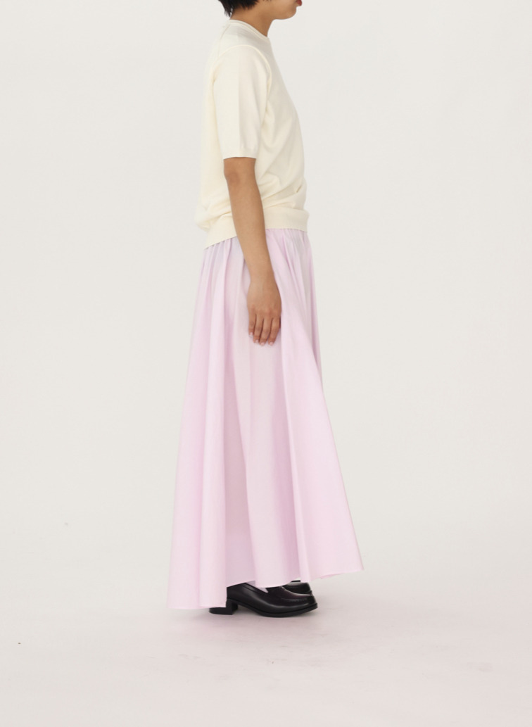 ATON ギャザースカート 詳細画像 Pink 7