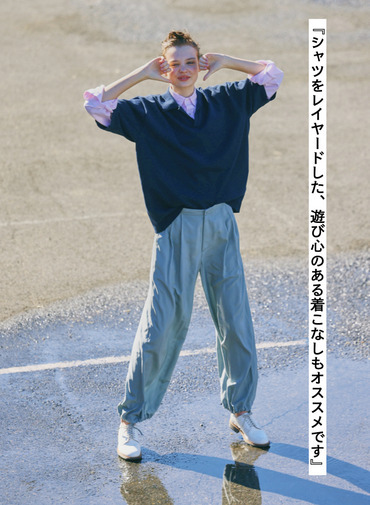 ATON スキッパーポロシャツ 詳細画像 Navy 2