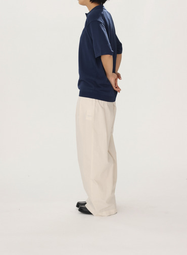 ATON スキッパーポロシャツ 詳細画像 Navy 7