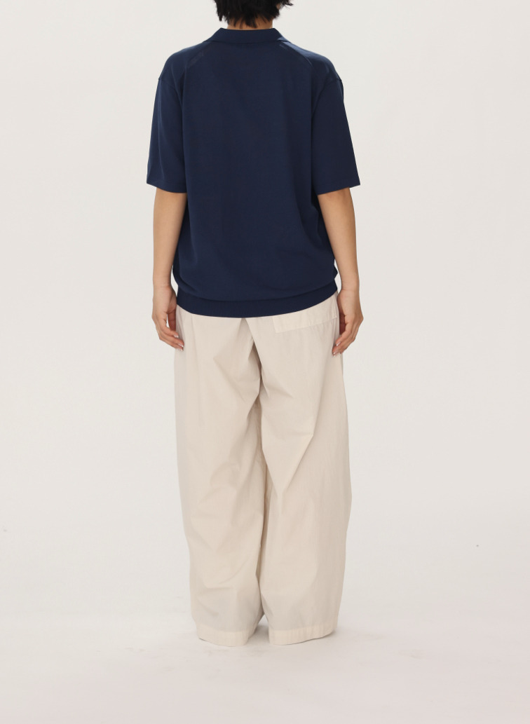 ATON スキッパーポロシャツ 詳細画像 Navy 8