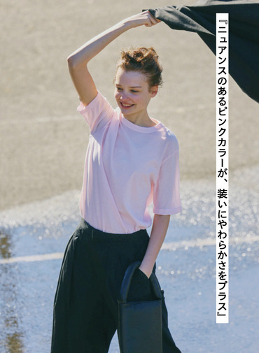 ATON スタンダードTシャツ 詳細画像 Pink 2